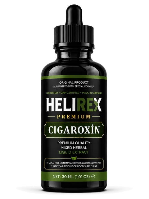 Helirex Premium Cigaroxin Damla 30ML